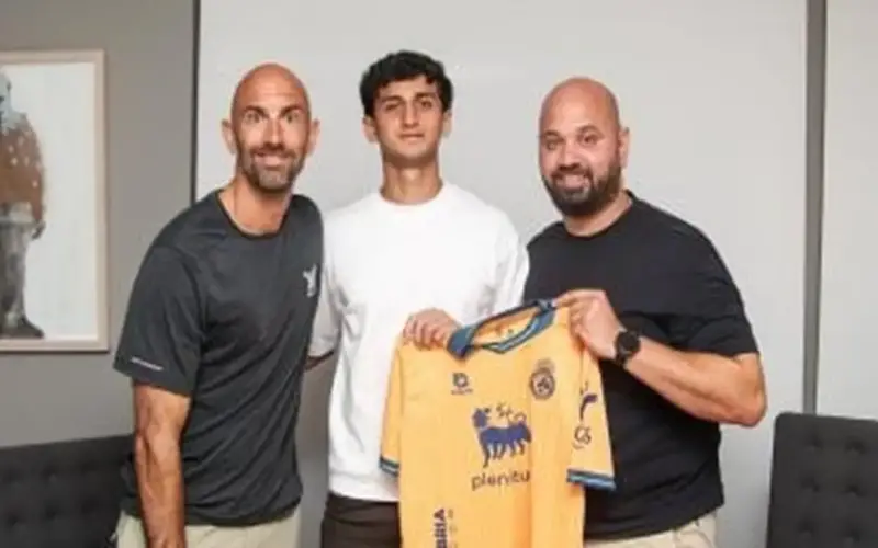 راسينج الإسبانى يتعاقد مع محمد هيثم مهاجم منتخب الشباب